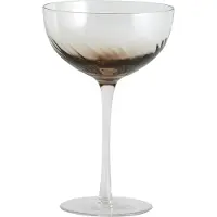 Nordal Verres à cocktail Garo marron - set de 8 pièces