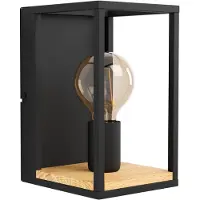 Eglo Libertad, cylindre, 1 ampoule(s), E27, IP20, noir, marron