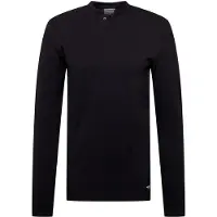 Drykorn T-shirt à manches longues Keno avec logo et bouton