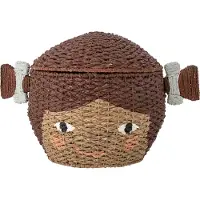 Bloomingville Mini Panier Cuillère Avec Couvercle | Brun | Banyuan Grass | 82054939