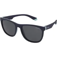 Polaroid Lunettes de soleil - - PLD 8049/S BLUE AZURE - Aviator - Enfant - Protection catégorie 3