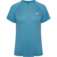 Dare 2b Outdare Iii Short Sleeve Jersey Bleu 40 Femme