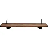 AYTM Aedes Étagère Walnut | Black | Small: 50 cm