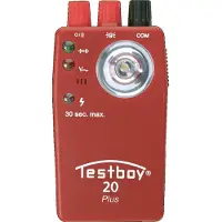 Testboy 77363 Testeur de continuité 20 Plus - avec capteur de tension sans contact, protégé contre les tensions externes