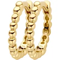 Blush Boucle oreille Dots en or jaune 14?carats