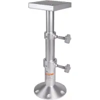 Osculati Pied de table extensible en aluminium en trois parties , 1 pièce