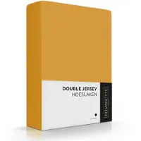 Romanette Drap-Housse Romanette Ocre (Double Jersey)-2-persoons (140/150 x 200/210/220 cm)