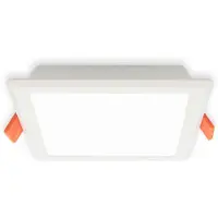 LumenXL Plafonniers intensifs LED carrés - 12 watt - 165 x 165mm