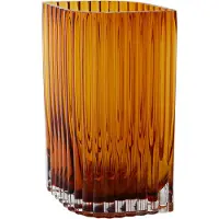 AYTM Folium Vase Amber | Large