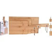 Huismerk Ensemble de planches à découper 3 pcs bambou