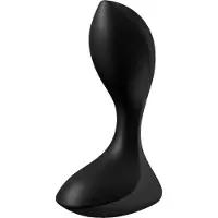 Satisfyer Backdoor Lover - vibromasseur anal rechargeable et étanche (noir)
