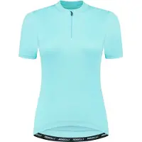 Rogelli Femmes, Maillot de cyclisme, Maillot Core Femme - Maillot vélo manches courtes - Bleu clair (XL), Bleu, XL