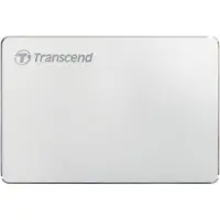 Transcend StoreJet 25C3S disque dur externe 1 To Argent