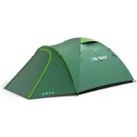 Husky Bison 3 Plus 2021-tente classique - 3 personnes - Verte