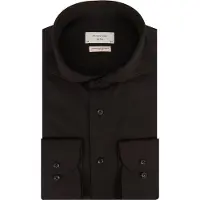 Profuomo Chemise Japanese Knitted Bleu Ciel Noir taille 44