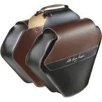 Selle Monte Grappa Monte Grappa Sac double 17,5 L Fashion Skay Noir D-Bruin