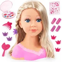 Bayer Bust Charlene Peinado And Makeup Super Blonde Model Rose Enfants