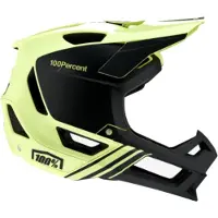 100% Trajecta With Fidlock Motocross Downhill Helmet Jaune XL