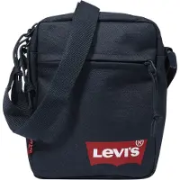 Levi's Sac à bandoulière 'Small Banana Sling - Wordmark' bleu marine / rouge feu / blanc