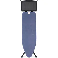 Brabantia B AVEC REPOSE-FER POUR GÉNÉRATEUR À VAPEUR - 124 X 38 CM - DENIM BLUE