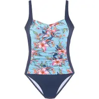 LASCANA Maillot de bain bleu marine / mélange de couleurs