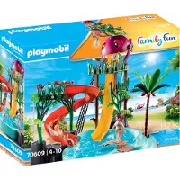 Playmobil Parc Aquatique Avec Toboggan