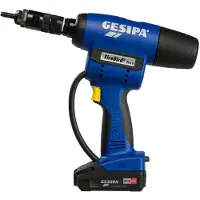 Gesipa Riveteuse d'écrous aveugles sans fil - - FireBird Pro Gold Edition - 20 000 N - 10 pièces