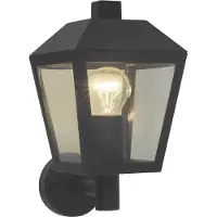 LumenXL Applique murale rustique noire - Dax