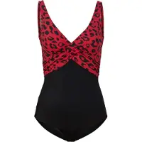 Bonprix Maillot 1 pièce style croisé