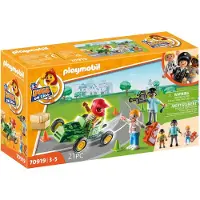 Playmobil Duck on Call 70919 D*O*C* - Action médecin urgentiste. Aidez le pilote de course