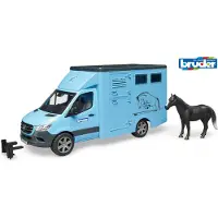 BRUDER Mercedes Benz Sprinter Transport d'animaux