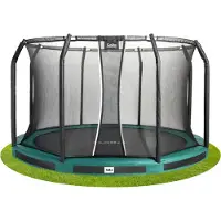 Salta Ensemble trampoline Premium au sol 366 cm vert