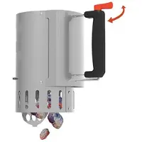 Barbecook Charcoal starter with safe drop acier inoxydable