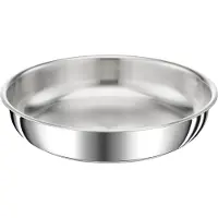 Tefal Poêle acier inoxydable 28cm - - L9720602 - ingenio préférence