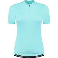 Rogelli Femmes, Maillot de cyclisme, Maillot Core Femme - Maillot vélo manches courtes - Bleu clair (XS), Bleu, XS