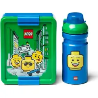 LEGO Set de Déjeuner LEGO Iconic Garçon Vert