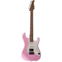 Mooer GTRS Guitars Standard 801 Shell Pink Intelligent Guitar avec housse