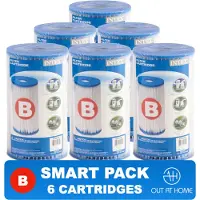 Intex SMART PACK 6 pc. Cartouche Filtrante Type B