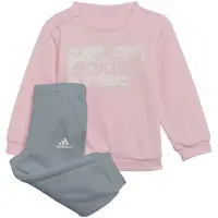 Adidas Garçons, Vestes de survêtement, I Lin ft Jogger Jr Trainingsanzug (68), Pink, Gris, 68