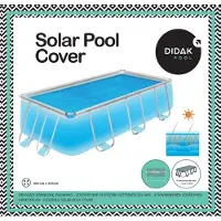 Didak Pool Bâche à Bulles Isolante 732 x 366 cm Piscine Rectangulaire