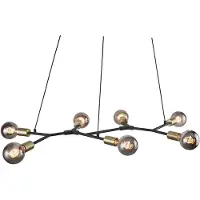 Nordlux Josefine Lampe à suspendre noir / laiton