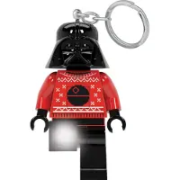 LEGO Porte-clé lumineux Dark Vador avec pull de Noël