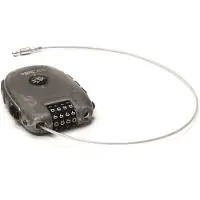 Pacsafe Retractasafe 250 Câble antivol à 4 cadrans Fumé