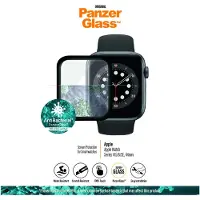 PanzerGlass Apple Watch Series 4/5 44mm Screenprotector Glas Zwart