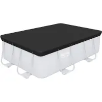 Bestway Flowclear Bâche de Couverture Piscine Rectangulaire 282 x 196 cm