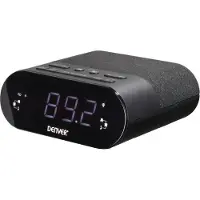 Denver Réveil radio avec fonction de recharge sans fil