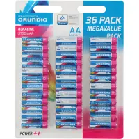 Grundig - Piles - AA - 36 pièces