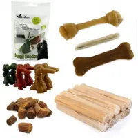 Brekz peau de boeuf - bâton à mâcher pressé pour chien 12,5 cm