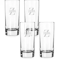 Yoursurprise Verres à Ricard Pastis personnalisés (4 pièces)