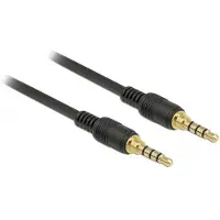 DeLOCK 85598 câble audio 2 m 3,5mm Noir